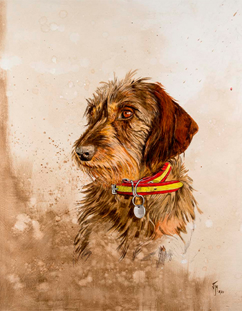 PINTOR CUADRO MASCOTA